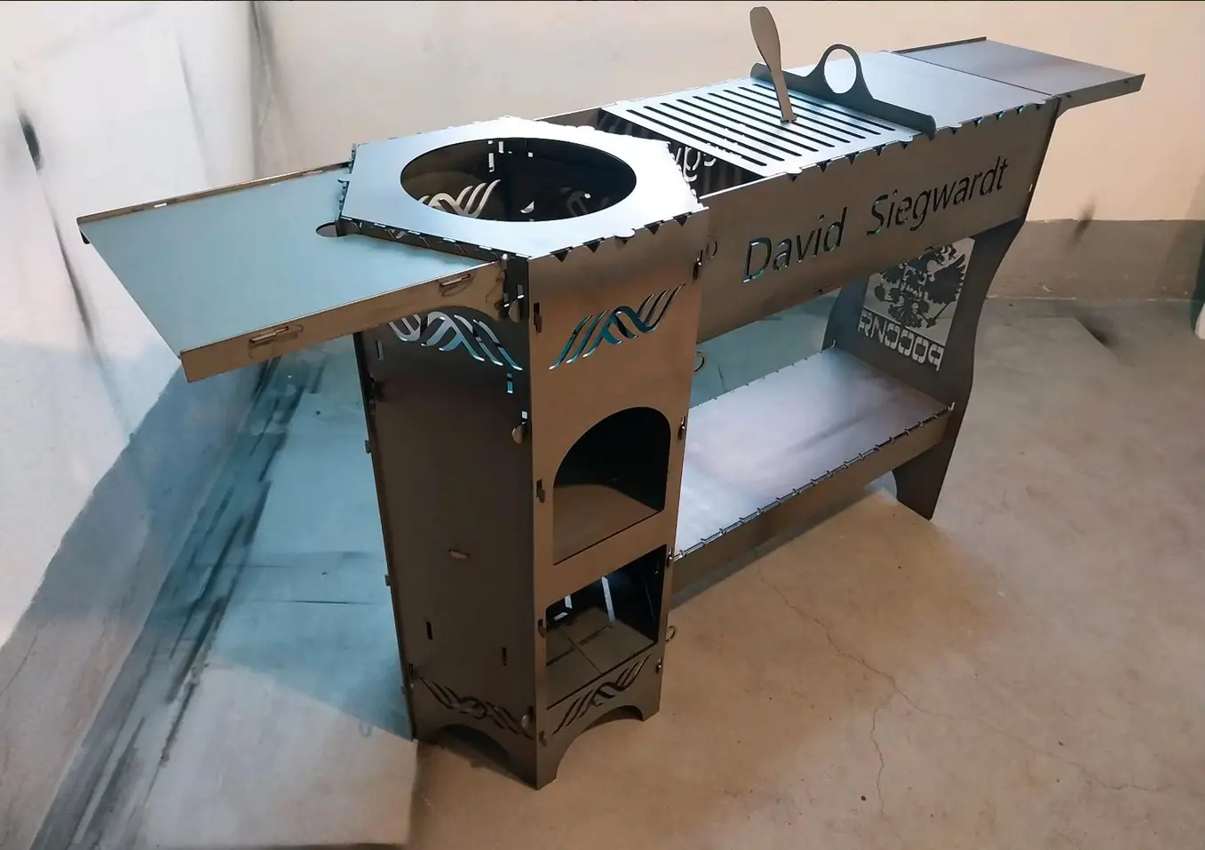 Projekt / personalisierte Grillstation